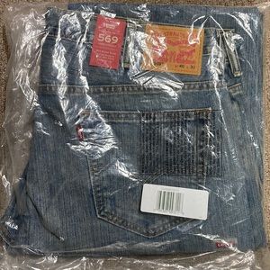NWT Levi’s 40x32 Loose Straight Jeans